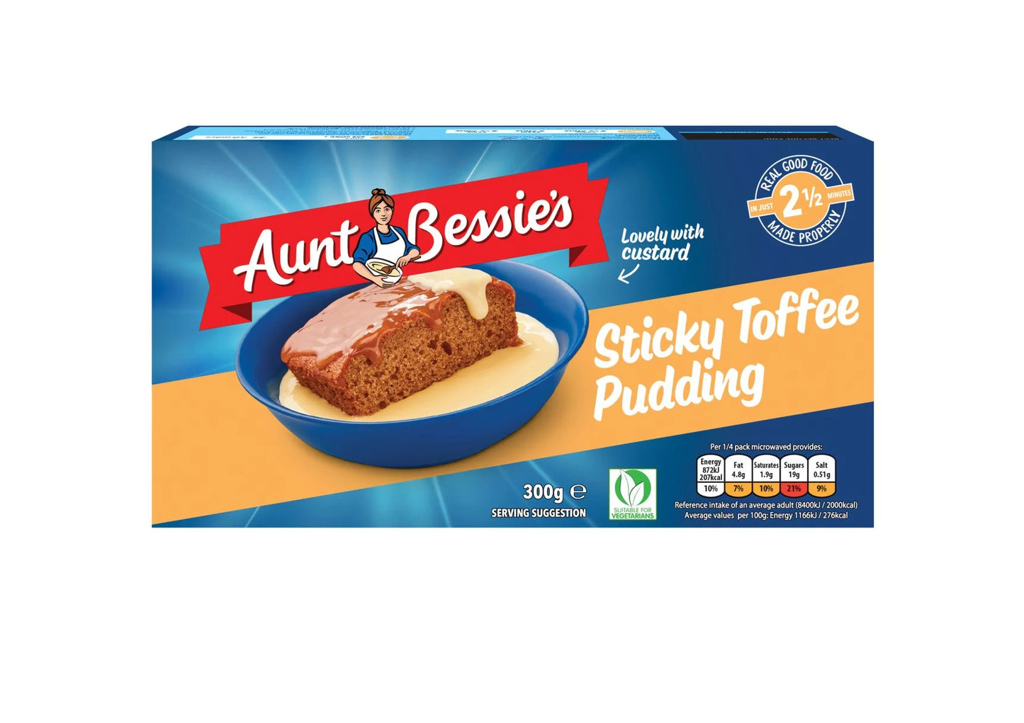 Aunt Bessie's Sticky Toffee Pudding 300g