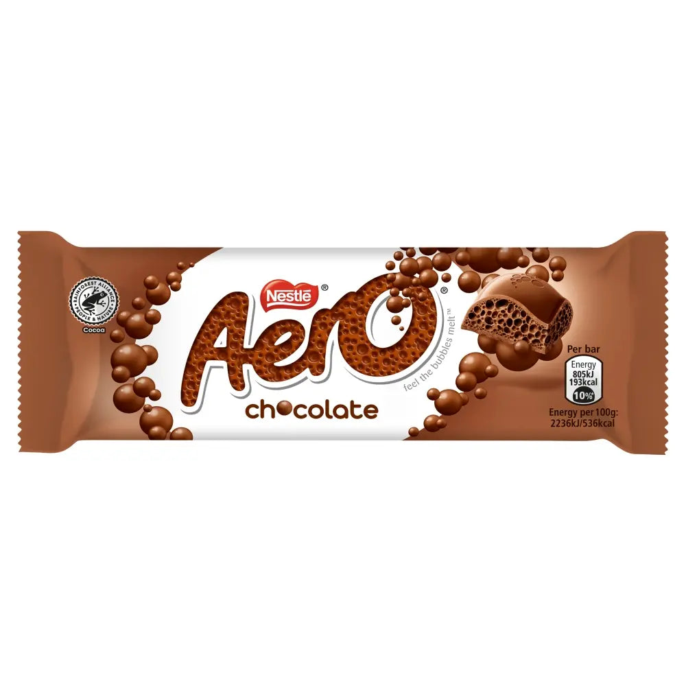 Nestle Aero Purely Chocolate Bar 36g