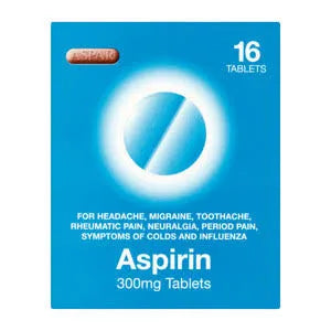 Lifestyle Aspirin 16 Tablets