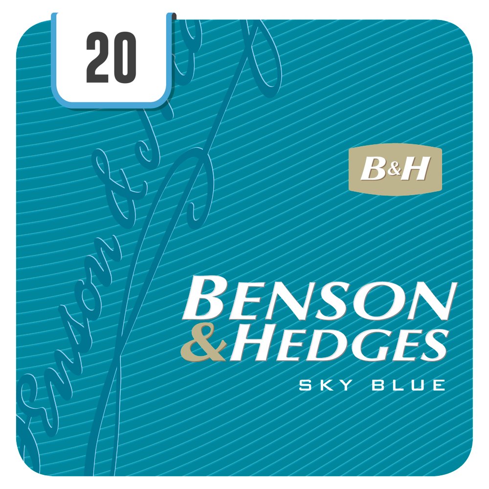 Benson & Hedges Sky Blue 20 Superkings