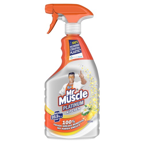 Mr Muscle Platinum Kitchen Citrus Cleaning Spray 750ml