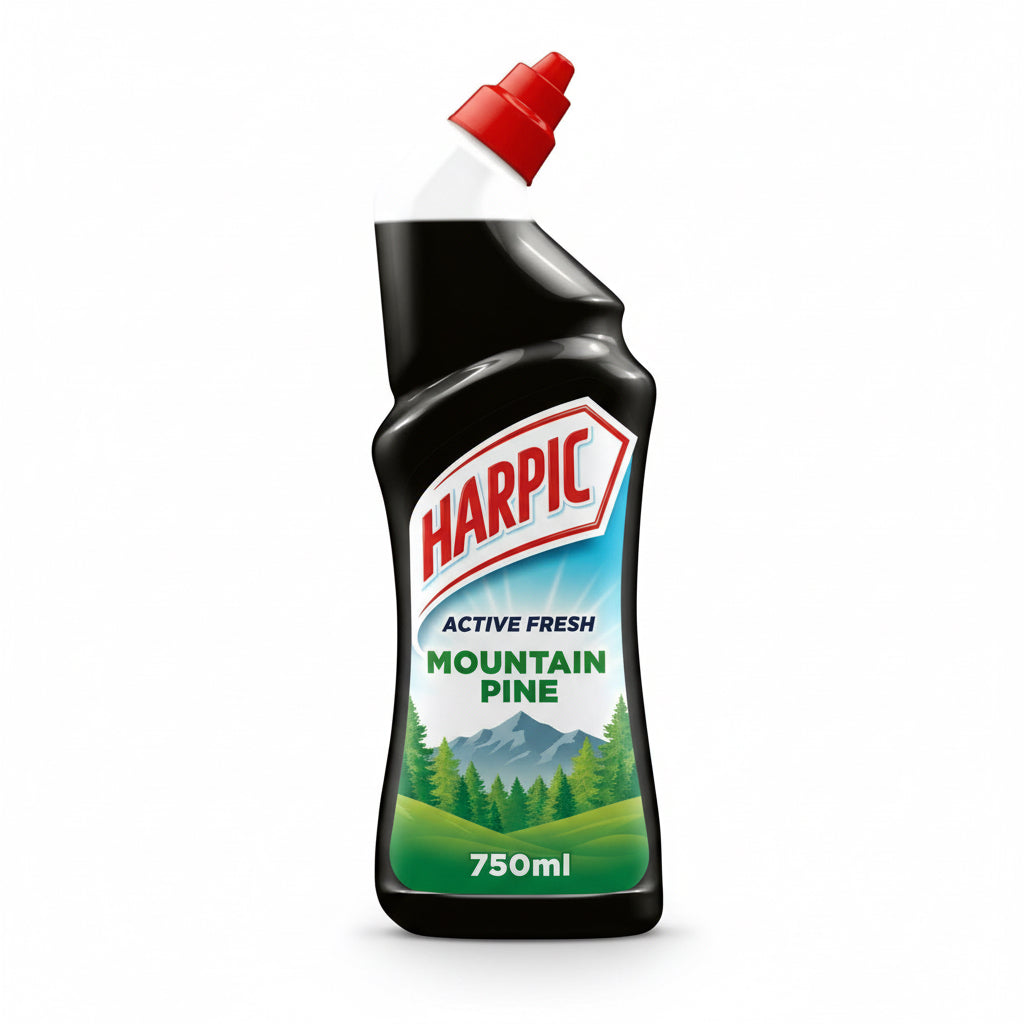 Harpic Active Fresh Mountain Pine 750ml