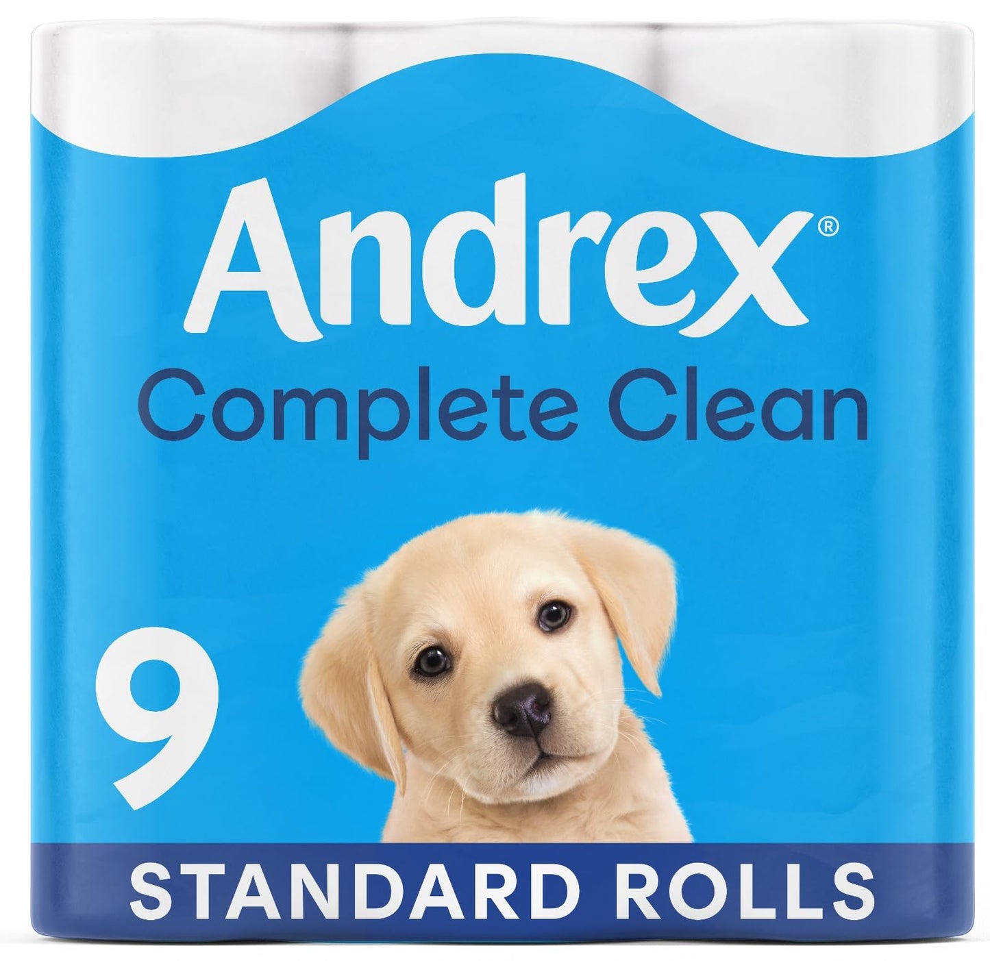 Andrex Complete Clean 9 Toilet Rolls
