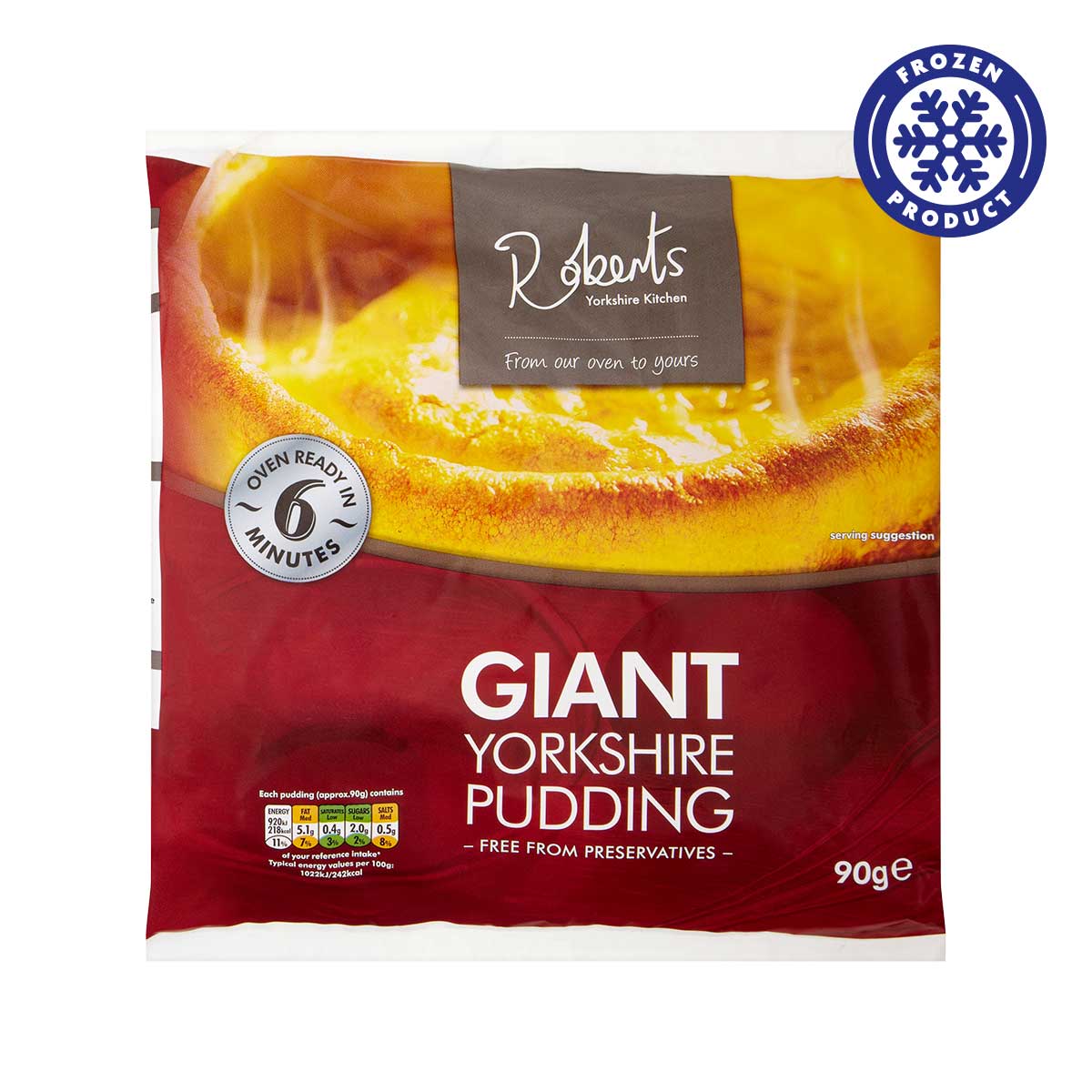 Robert's Giant Golden Yorkshire Pudding 90g