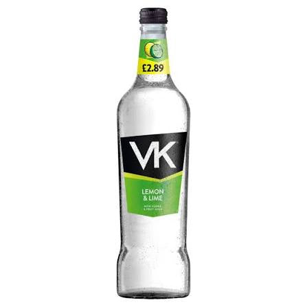 Vk lemon & lime 70cl