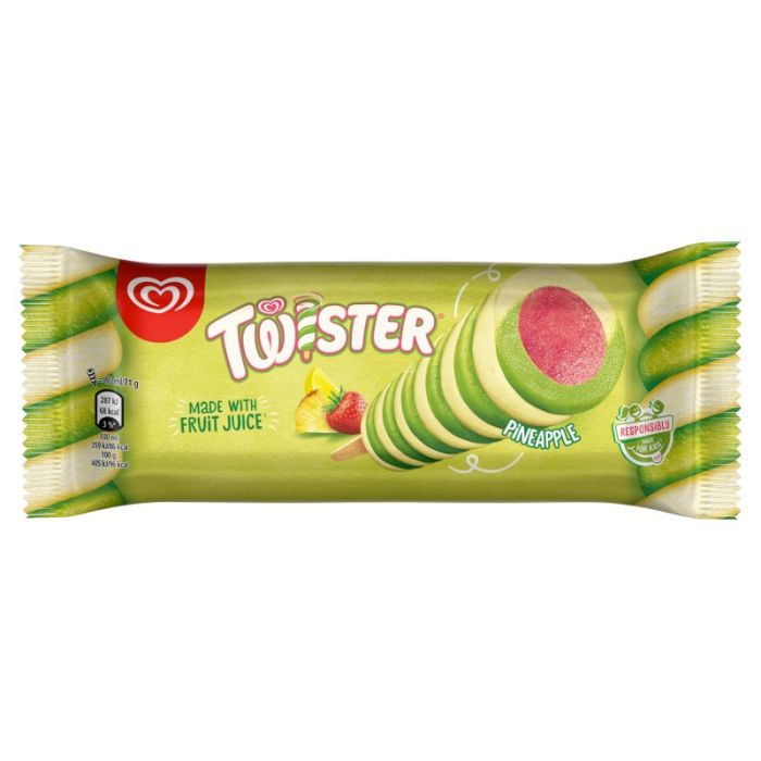 Wall's Twister Pineapple Ice Cream 80ml
