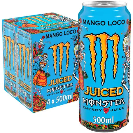 Monster Energy Juiced Mango Loco 4x500ml