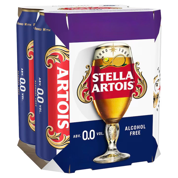 Stella Artois 4x440ml Alcohol Free