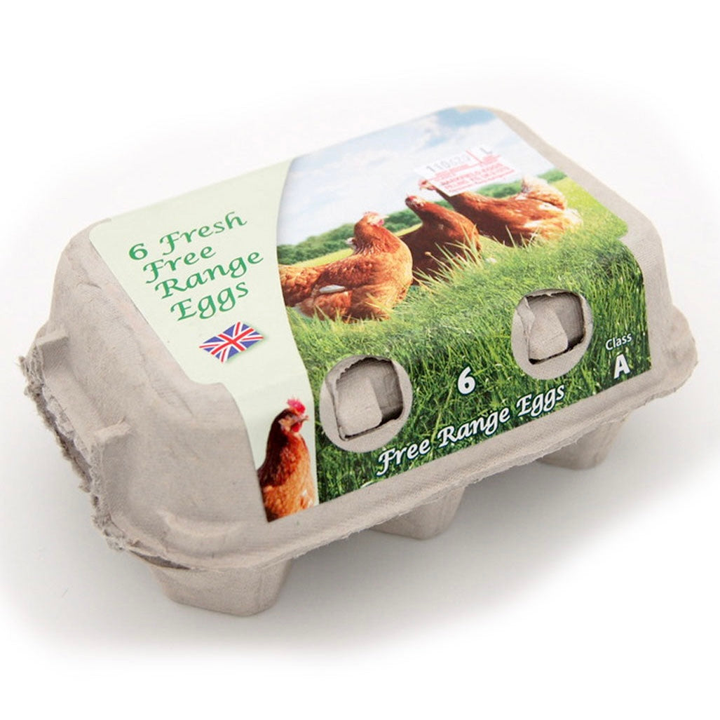 6 Large Free Range Eggs