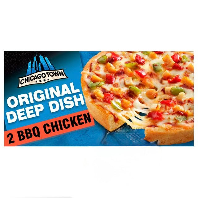 Chicago Town 2 BBQ Chicken Pizza 312g