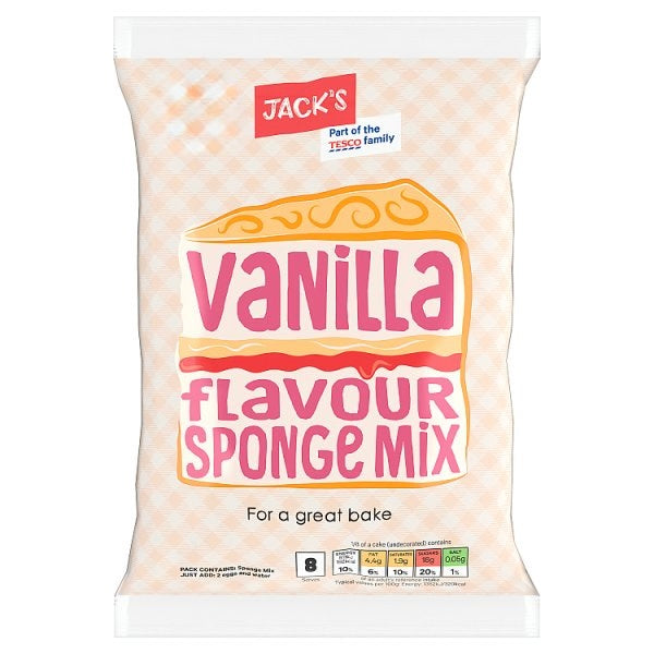 Jack's Vanilla Sponge Mix 400g