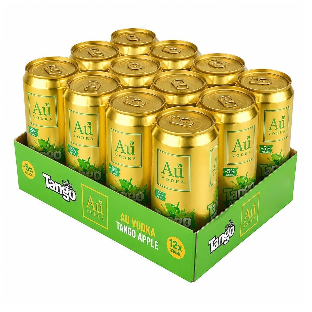 AU Vodka Tango Apple 12x330ml