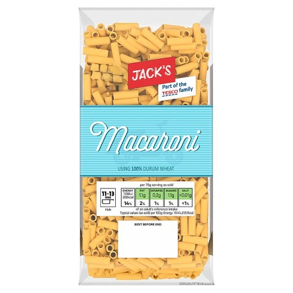 Jack's Macaroni Pasta 500g