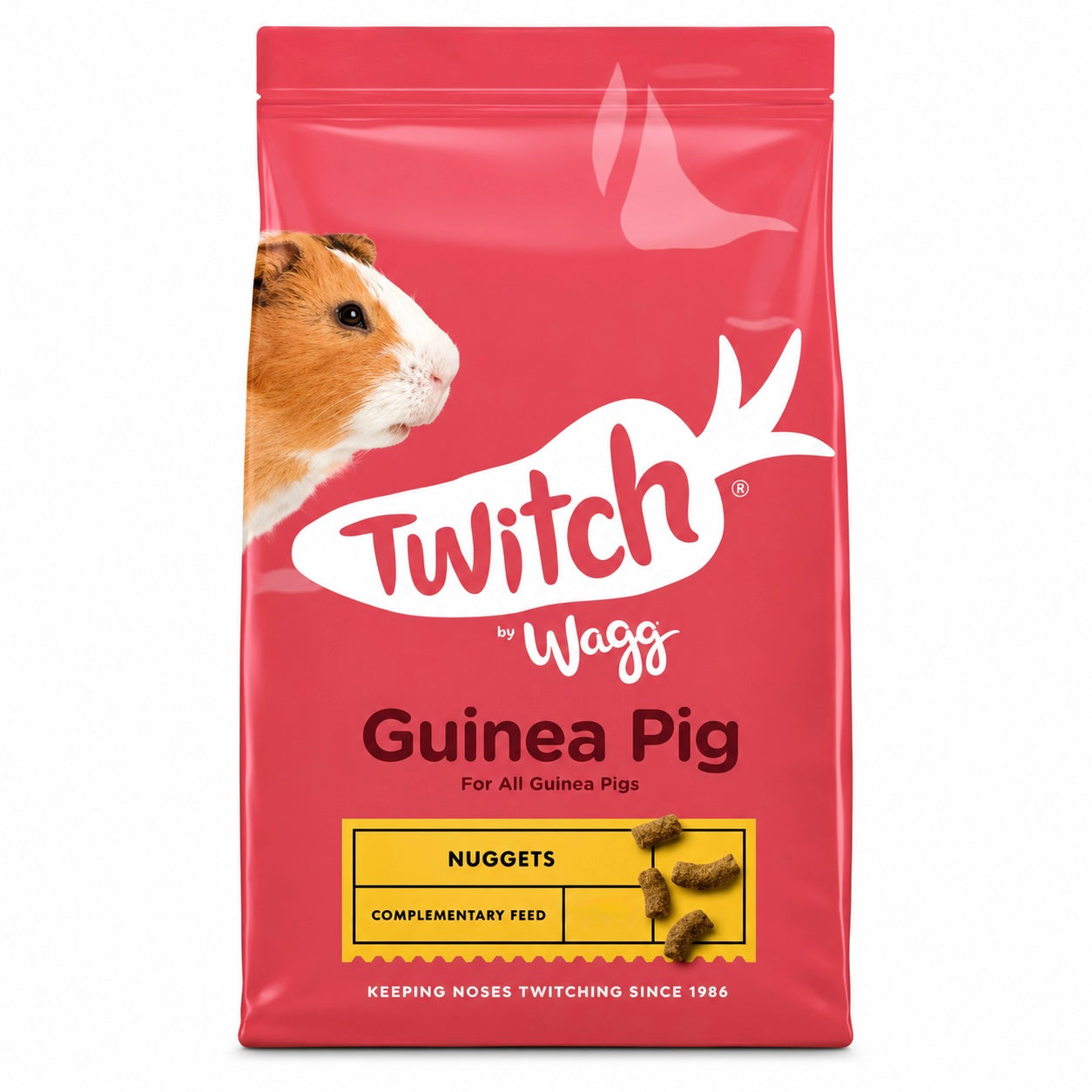 Twitch By Wagg Guinea Pig Nuggets 2kg