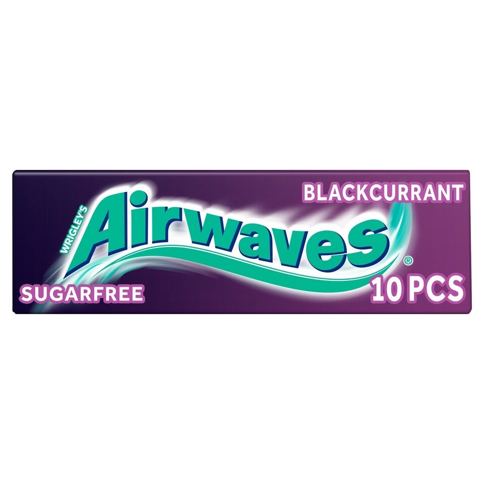 Wrigley’s Airwaves Blackcurrant Chewing Gum 14g