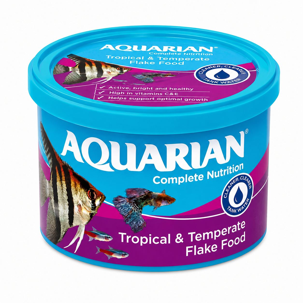 Aquarian Tropical & Temperate Flake Food 25g