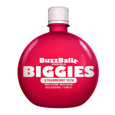 BuzzBallz Cocktails Biggies Strawberry Rita 1.75L