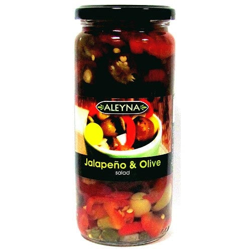 Aleyna Jalapenos & Olive salad 480g