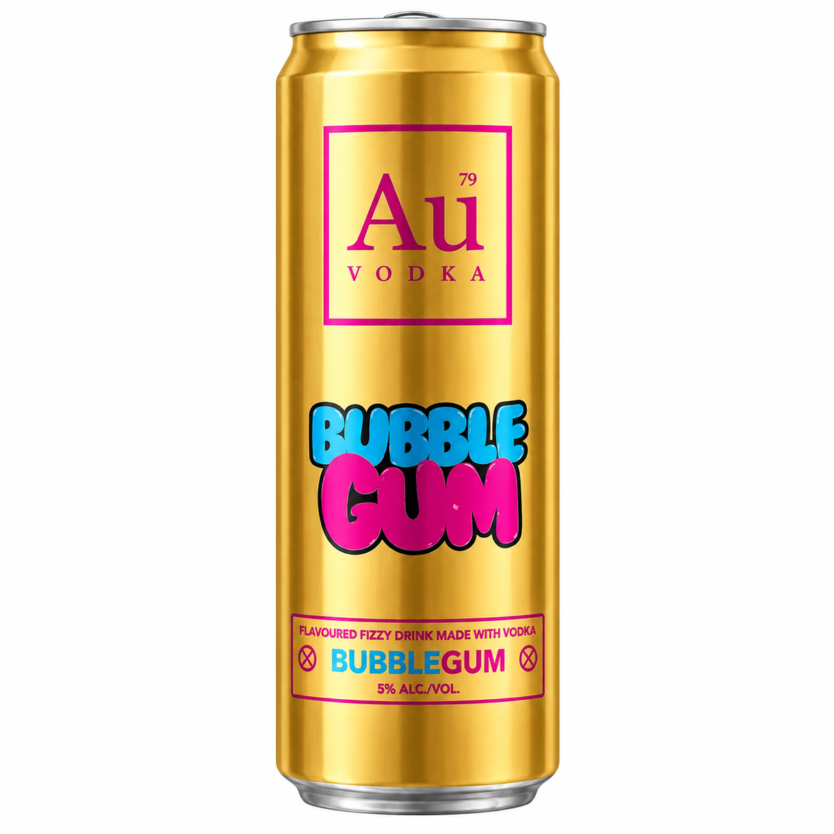 AU Vodka Bubblegum 330ml