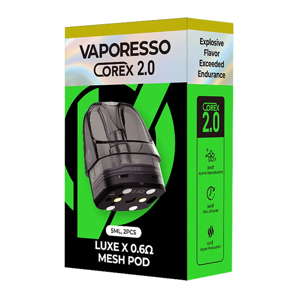 Vaporesso Luxe X Series 0.6 coil Mesh Pod 5ml,2pcs