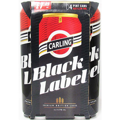Carling Black Label 4x568ml