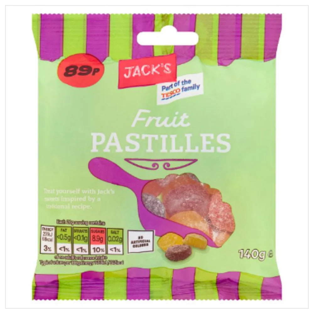 Jack's Fruit Pastilles 140g