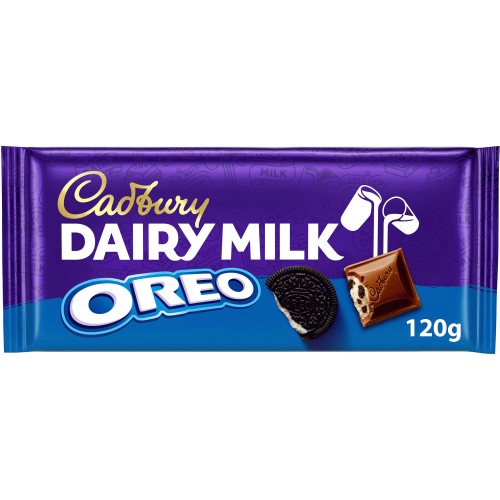 Cadbury Dairy Milk Oreo Block 120g