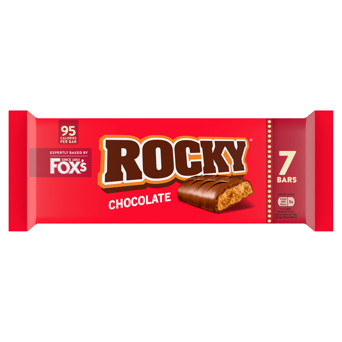 Fox Rocky Chocolate 7 Bar 133g