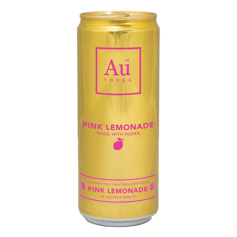 AU Vodka Pink Lemonade 250ml