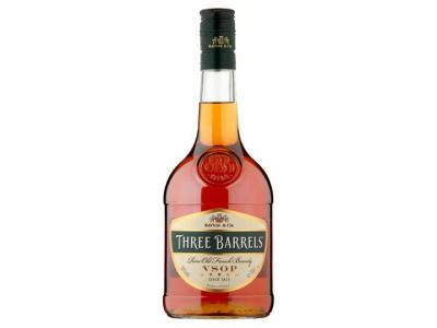 Three Barrels Brandy 70cl