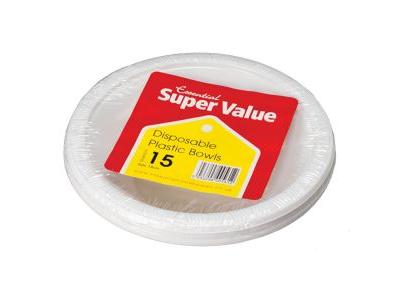 20 Small White Paper Plates
