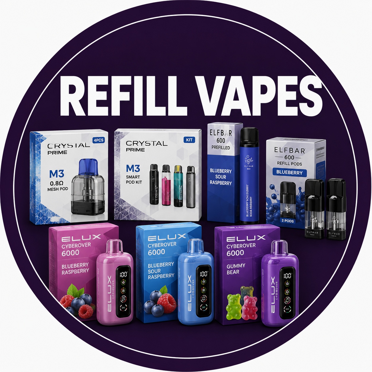 REFILL VAPES