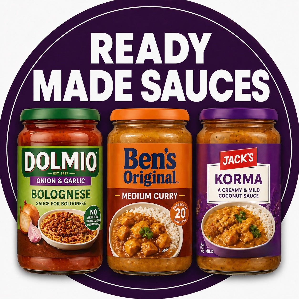 READY MADE SAUCES