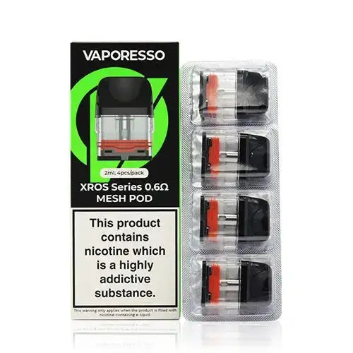 Vaporesso XROS 0.6 Mesh Pod 4 Pack
