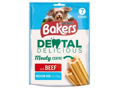 Purina Bakers Dental Delicious Chicken 7 Sticks 270g