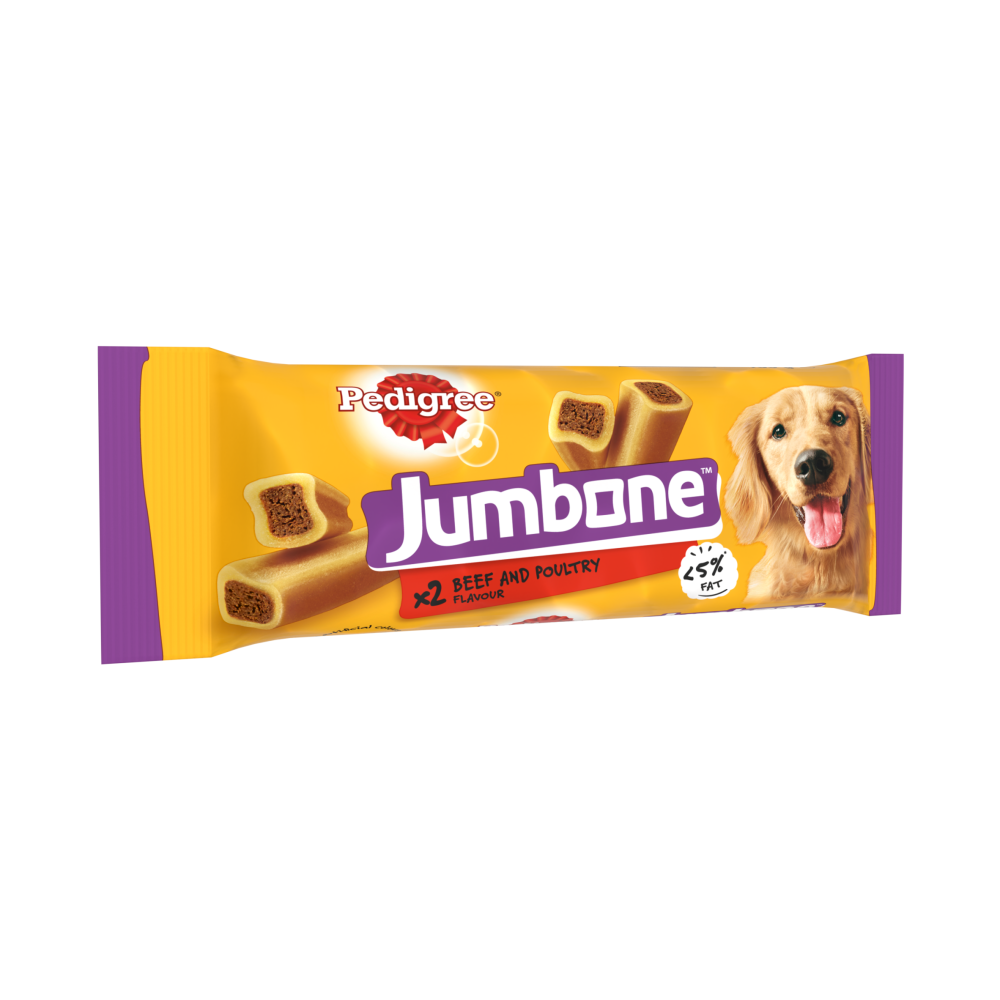 Pedigree Jumbone x2 Beef & Poultry 180g