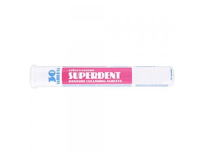 Superdent 30 Denture Cleansing Tablets