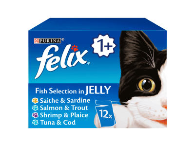 Purina Felix Fish Selection in Jelly 12x85g
