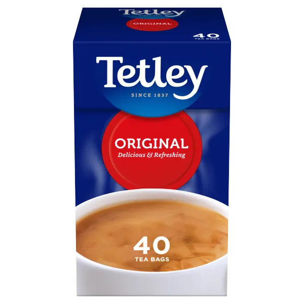 Tetley 40 Tea Bags (BEVERAGES)