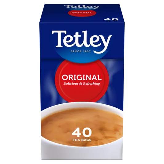 Tetley 40 Tea Bags (BEVERAGES)