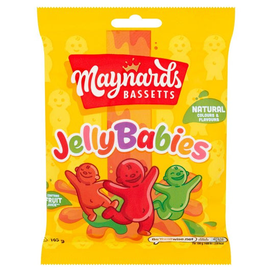 Maynards Bassetts Jelly Babies 130g (SHAREBAG)