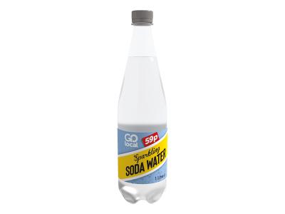 Go Local Sparkling Soda Water 1L
