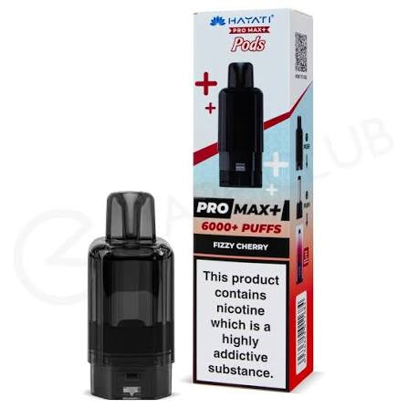 Hayati Pro Max+ Fizzy Cherry 6000+ Puffs Pods