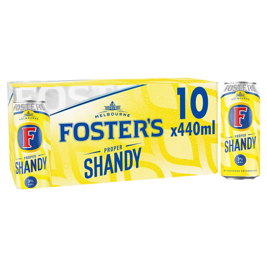 Fosters Shandy 10x440ml (MULTIPACK)