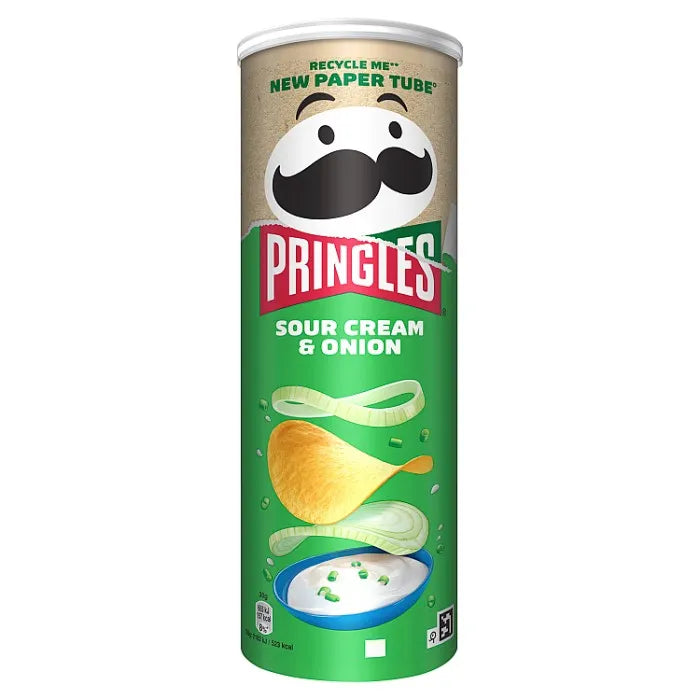 Pringles Sour Cream & Onion 165g (CRISPS)