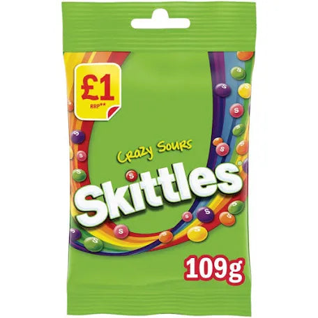Skittles Crazy Sours 100g