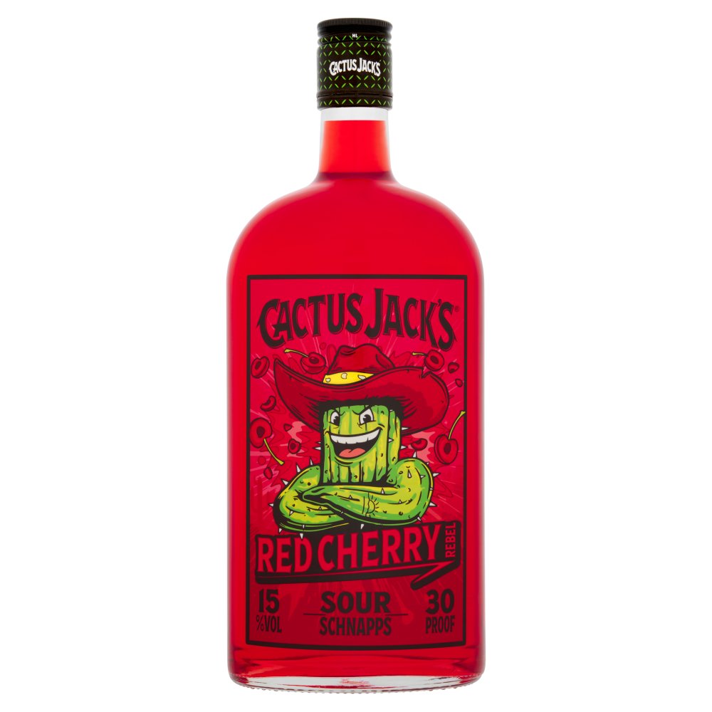 Cactus Jacks sour Schnapps red Cherry 50cl