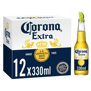 Corona Extra 12x330ml Bottles (MULTIPACK)