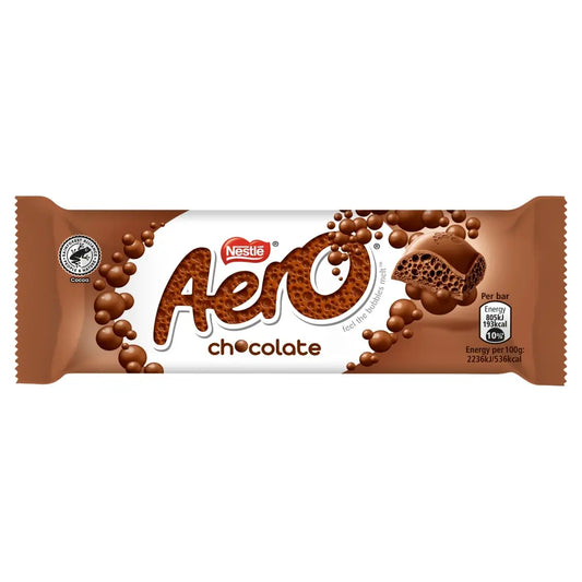 Nestle Aero Purely Chocolate Bar 36g (CONFECTIONERY)