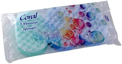 Coral 3 Massage Sponges